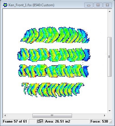 tire footprint pressure